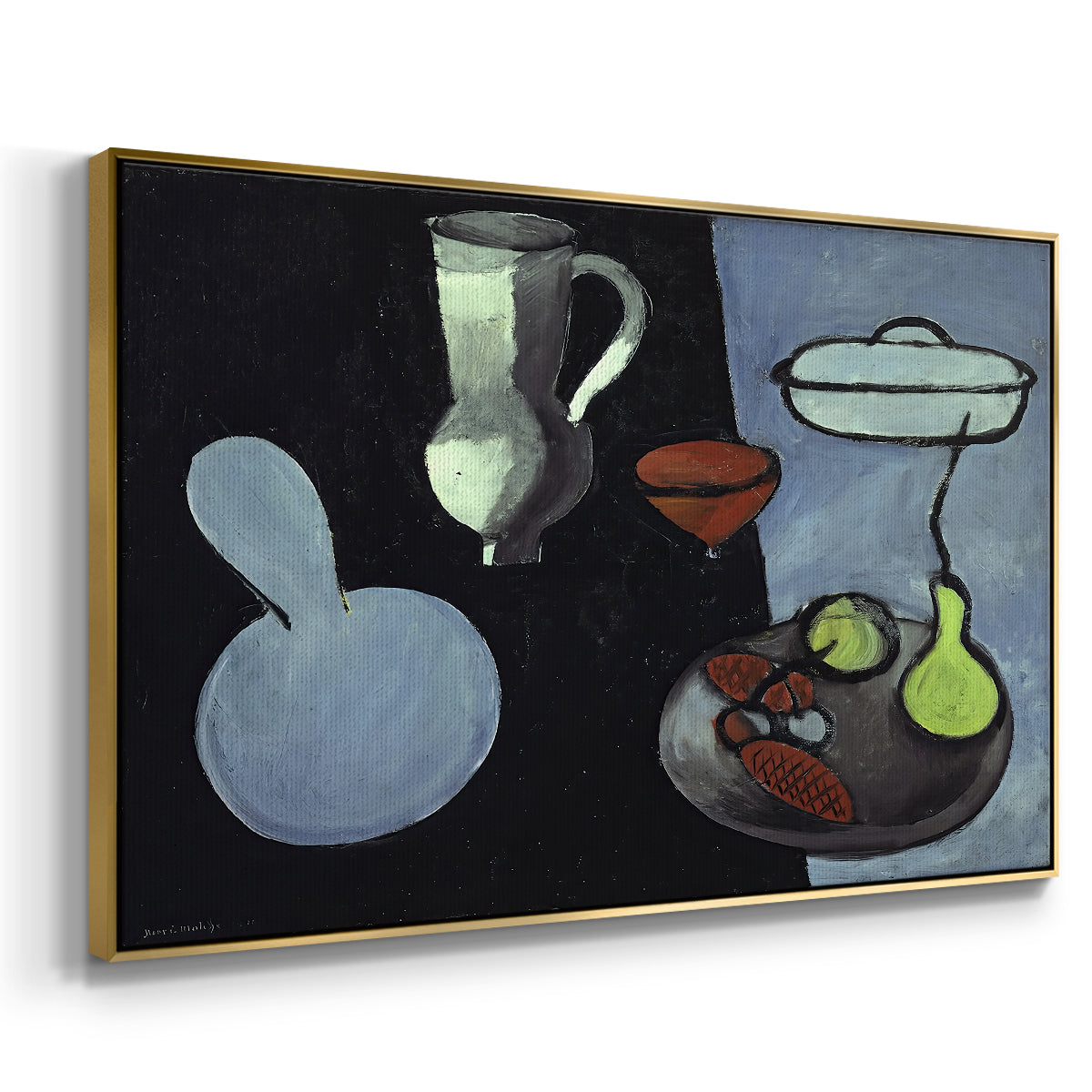 The Gourds (Les coloquintes), 1916 - Floater Framed Canvas Print