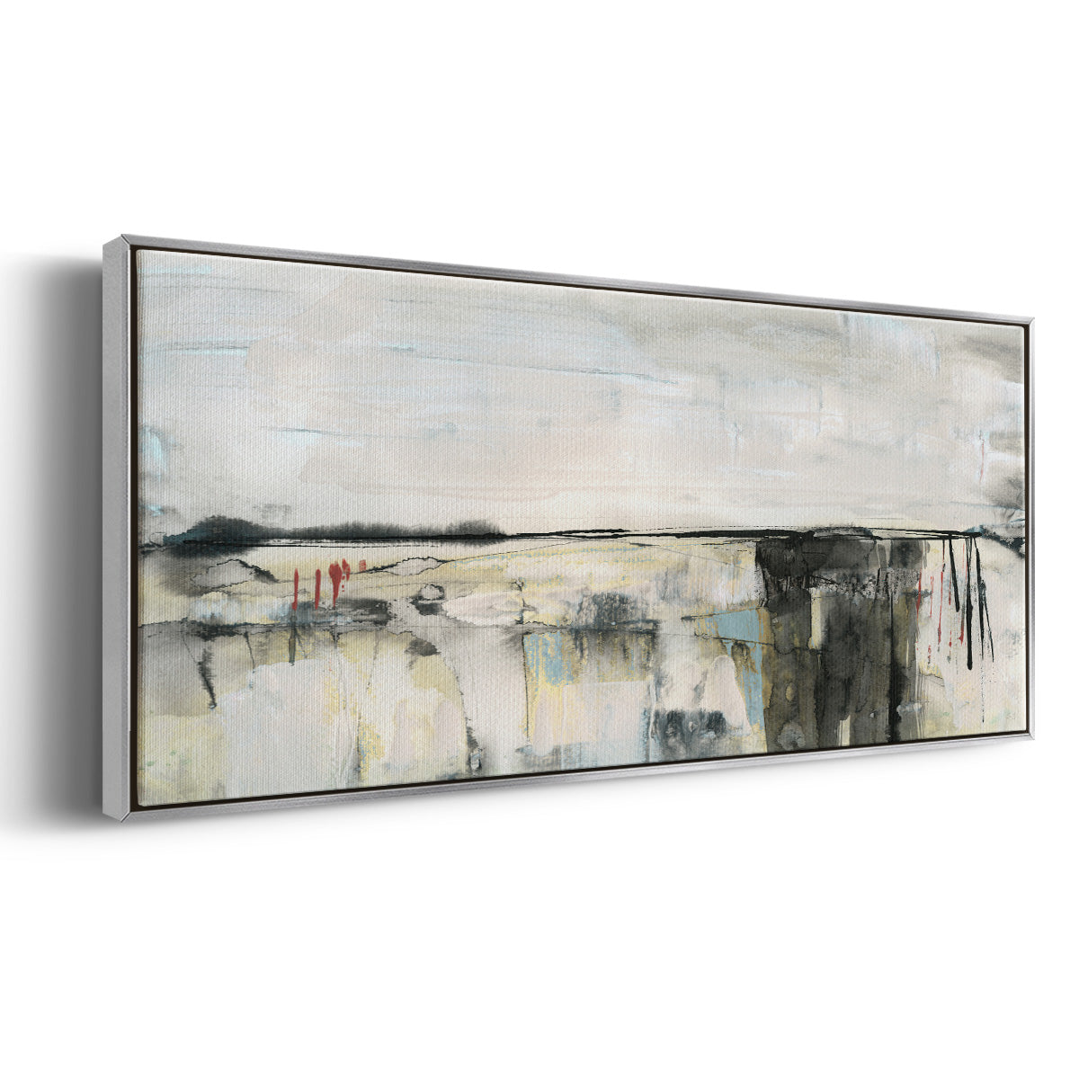 Valley View II - Floater Framed Canvas Print