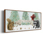 Christmas in the Forest Collection D - Floater Framed Canvas Print