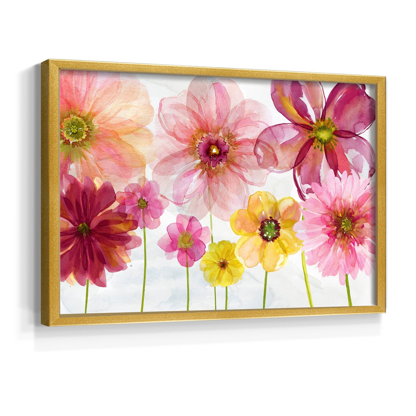 44001,watercolor,flowers,artwork,painting,floral,blossoms,pink,yellow,red,framed,colorful,decorative,nature,home decor,art,petals,garden,creative,mixed media,botanical,aesthetic,bright,beauty,hand-painted,wall art,interior design,cheerful,delicate,modern,flower arrangement,spring,seasonal,floral arrangement,visual art,design,Re-stickable,Text & Numbers