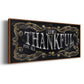 Be Thankful - Floater Framed Canvas Print