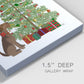 Christmas Des - Bone Tree-Premium Gallery Wrapped Canvas - Ready to Hang