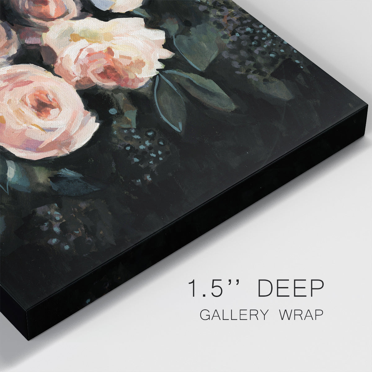 Peachy Blooms I - Canvas Art Print