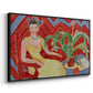 Michaella, 1943 - Floater Framed Canvas Print
