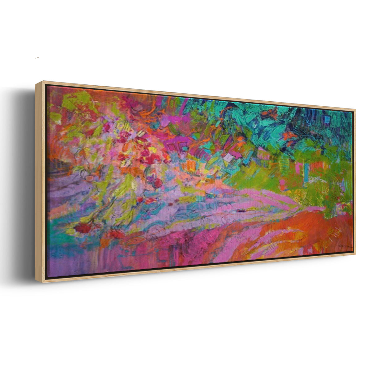 Passion Diva - Floater Framed Canvas Print