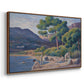 Bathers in Saint-Tropez, c. 1909 - Floater Framed Canvas Print