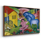 The Dream, 1912 - Floater Framed Canvas Print
