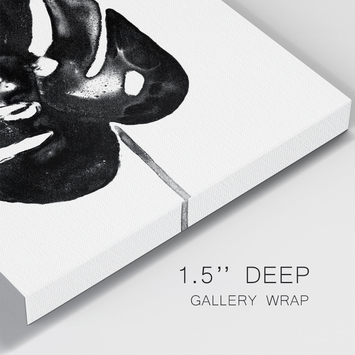 Monochrome Tropic I - Canvas Art Print