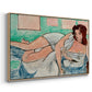 Nude in a Bathrobe (Nu au peignoir), 1941 - Floater Framed Canvas Print