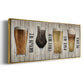 Beer Chart I - Floater Framed Canvas Print