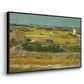 The Harvest, 1888 - Floater Framed Canvas Print