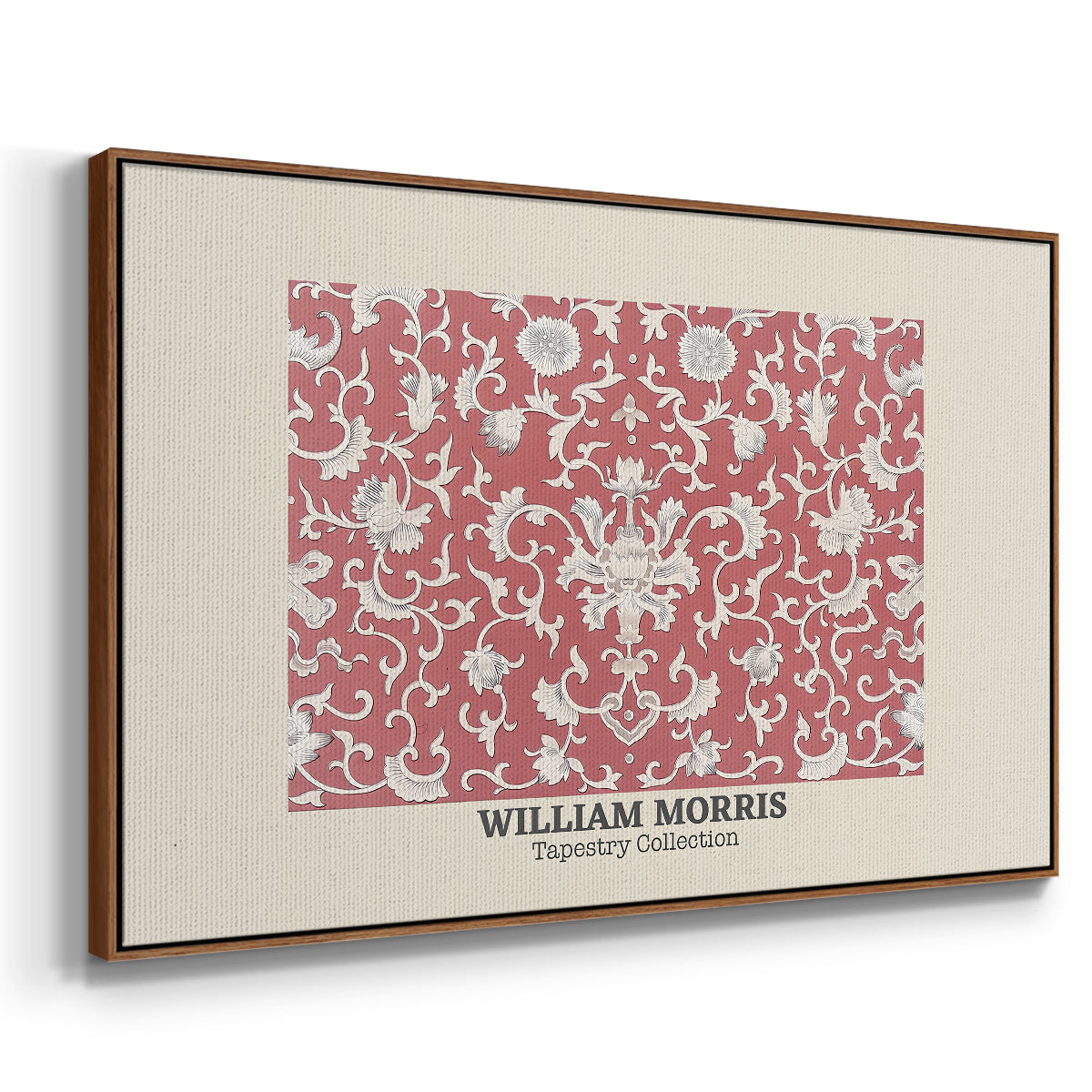 Examples of Chinese Ornament, Pl. XCV (Morris Inspired), 1867 - Floater Framed Canvas Print