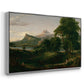 The Course of Empire: The Arcadian or Pastoral State, 1834 - Floater Framed Canvas Print