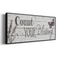 Count Your Blessings - Floater Framed Canvas Print