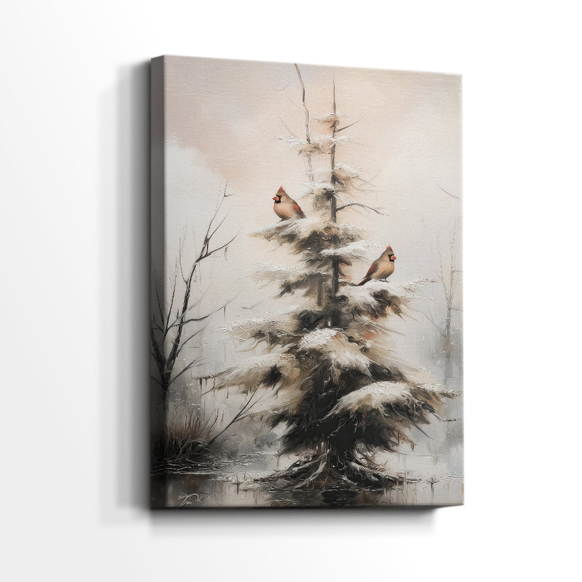 Snowwhite Bells Lane - Canvas Art Print