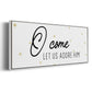 O Come - Floater Framed Canvas Print