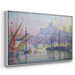 The Port of Marseille, 1905 - Floater Framed Canvas Print