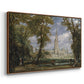 Salisbury Cathedral from the Bishop's Grounds, c. 1825 - Floater Framed Canvas Print