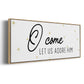 O Come - Floater Framed Canvas Print