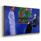 The Conversation, c. 1908-1912 - Floater Framed Canvas Print