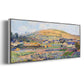 The Mount Riboudet in Rouen at Spring, 1872 - Floater Framed Canvas Print