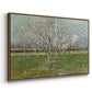 Orchard in Blossom (Plum Trees), 1888 - Floater Framed Canvas Print