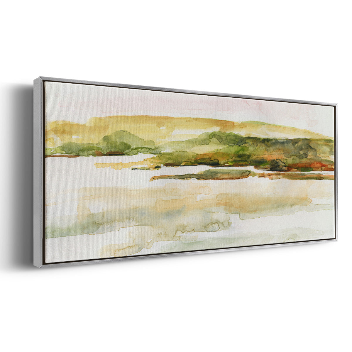 Coastal Morning - Floater Framed Canvas Print