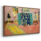 The Pink Studio (L'Atelier Rose), 1911 - Floater Framed Canvas Print