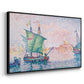 Venice, the Pink Cloud, 1909 - Floater Framed Canvas Print