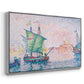 Venice, the Pink Cloud, 1909 - Floater Framed Canvas Print