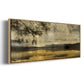 Golden Staffelsee Lake - Floater Framed Canvas Print