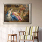 The Muses Urania and Calliope - Ornate Framed Canvas Print