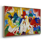 Oriental, 1909 - Floater Framed Canvas Print