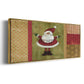 Holiday Santa - Floater Framed Canvas Print