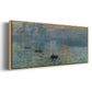 Impression Sunrise - Floater Framed Canvas Print