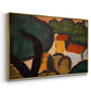 Landscape with Trees and Houses, c. 1905 - Floater Framed Canvas Print