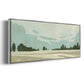Farmland Study III - Floater Framed Canvas Print