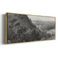 East Rock, New Haven - Floater Framed Canvas Print
