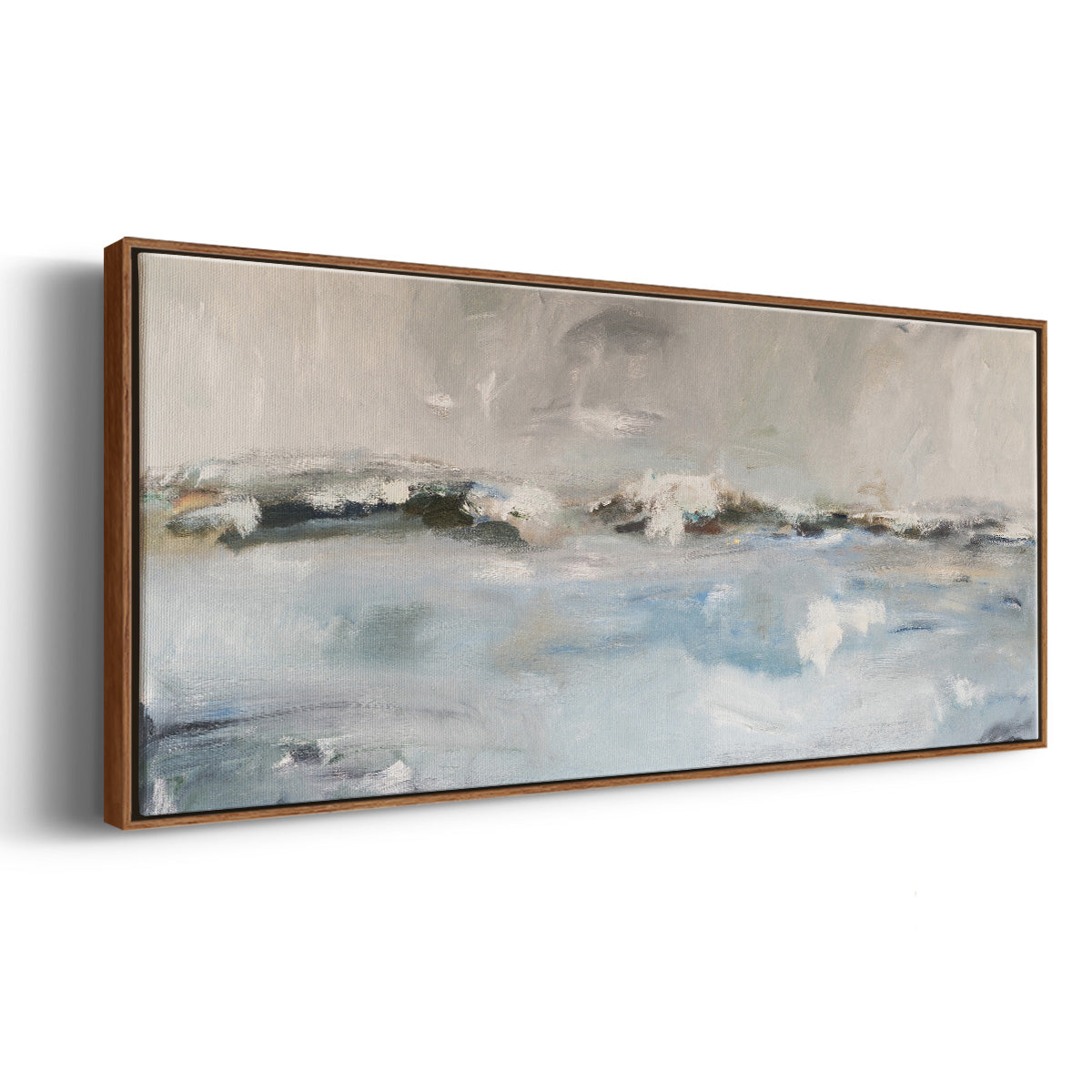 Surf Sans Turf - Floater Framed Canvas Print