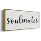 Soulmates - Floater Framed Canvas Print