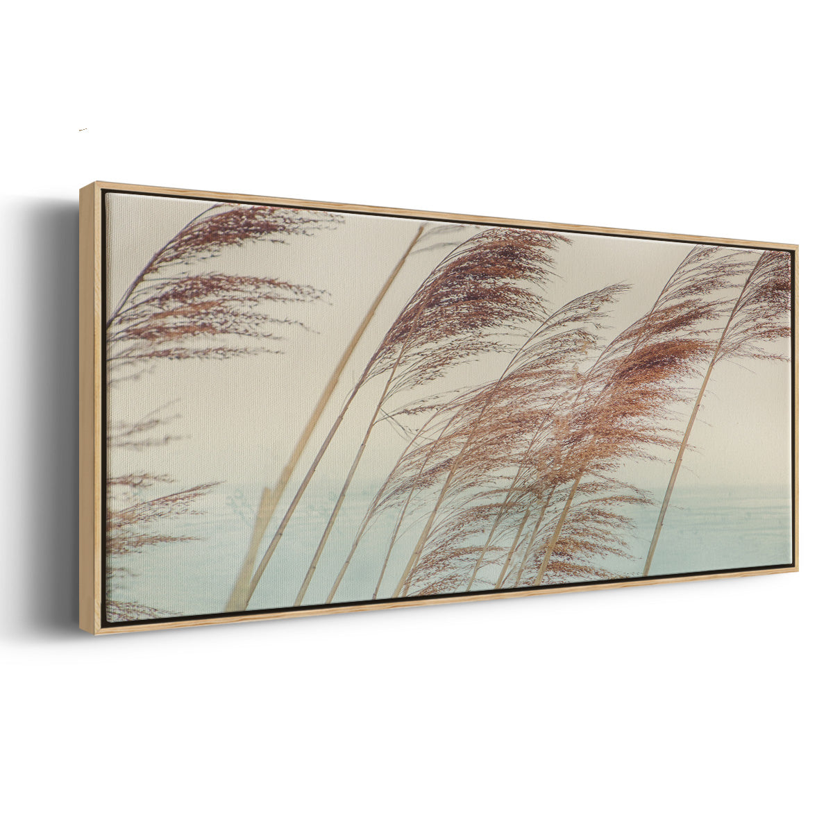 Windy II - Floater Framed Canvas Print