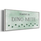 Dinomite - Floater Framed Canvas Print