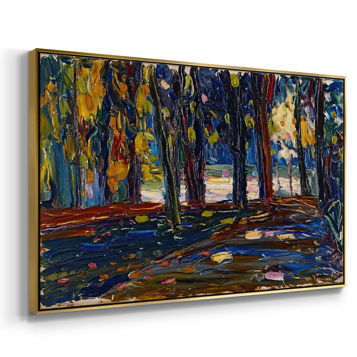 Autumn Study, 1908 - Floater Framed Canvas Print