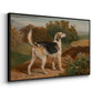 Ravager, One of the Lambton Hounds, 1835 - Floater Framed Canvas Print