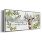 Reindeer Woods - Floater Framed Canvas Print