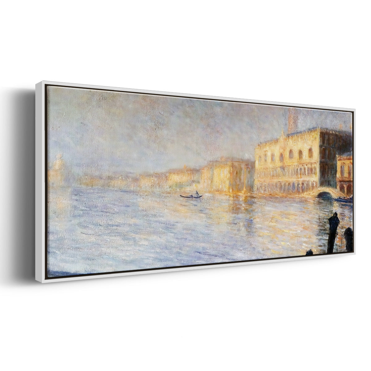 The Doges' Palace, 1908 - Floater Framed Canvas Print