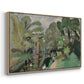 The Little Fisherman, Maintenon, 1918 - Floater Framed Canvas Print