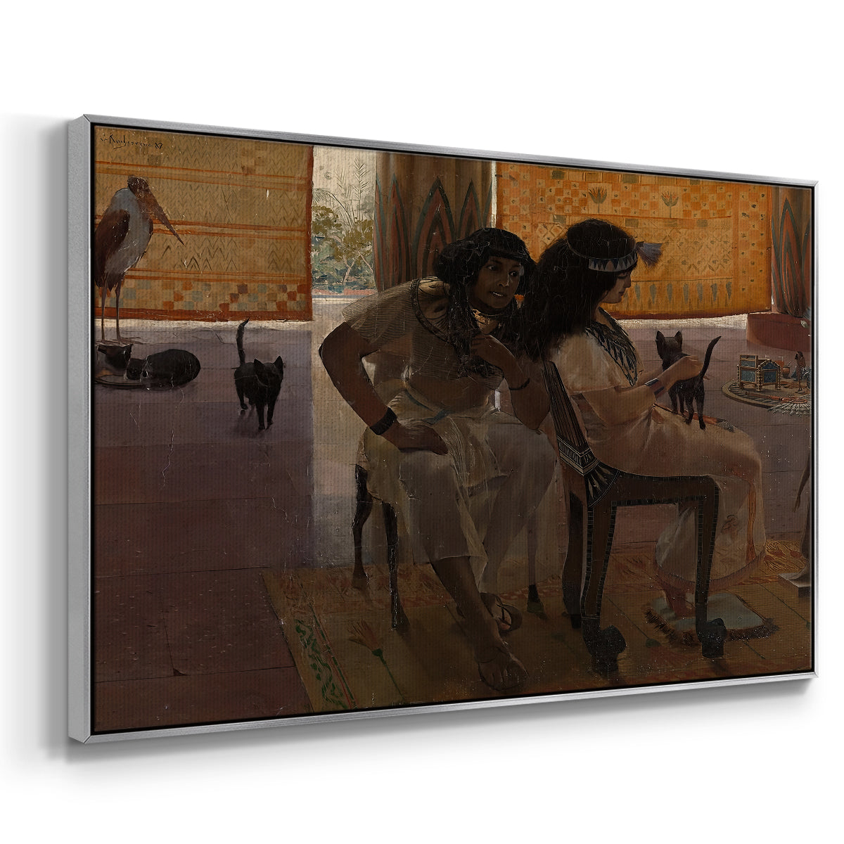 The Age of the Pharaohs, 1914 - Floater Framed Canvas Print