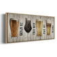 Beer Chart I - Floater Framed Canvas Print