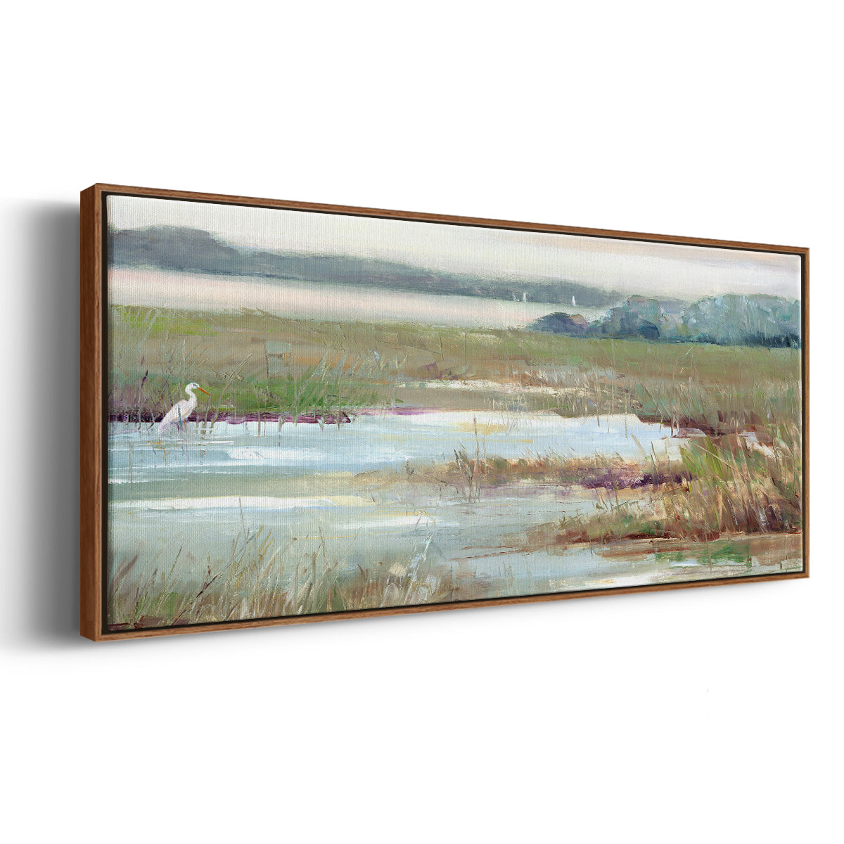 Early Morning Magic - Floater Framed Canvas Print